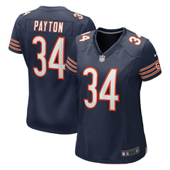 Walter Payton Chicago Bears Women's Game Retired Player Jersey Navy | Nike for Sale