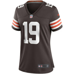 Bernie Kosar Cleveland Browns Women's Game Retired Player Jersey Brown | Nike for Sale