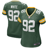 Reggie White Green Bay Packers Women's Game Retired Player Jersey Green | Nike for Sale