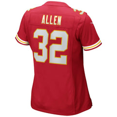 Marcus Allen Kansas City Chiefs Women's Game Retired Player Jersey Red | Nike for Sale