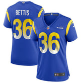Jerome Bettis Los Angeles Rams Women's Game Retired Player Jersey Royal | Nike for Sale