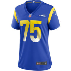 Deacon Jones Los Angeles Rams Women's Game Retired Player Jersey Royal | Nike for Sale
