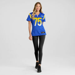 Deacon Jones Los Angeles Rams Women's Game Retired Player Jersey Royal | Nike for Sale