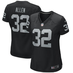 Marcus Allen Las Vegas Raiders Women's Game Retired Player Jersey Black | Nike for Sale