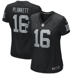 Jim Plunkett Las Vegas Raiders Women's Game Retired Player Jersey Black | Nike for Sale