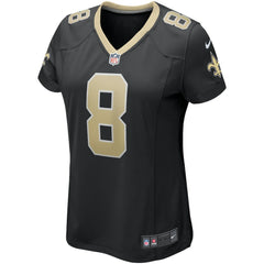 Archie Manning New Orleans Saints Women's Game Retired Player Jersey Black | Nike for Sale