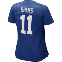 Phil Simms New York Giants Women's Game Retired Player Jersey Royal | Nike for Sale