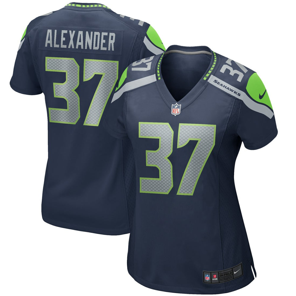 Shaun Alexander Seattle Seahawks Women's Game Retired Player Jersey College Navy | Nike for Sale