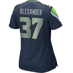 Shaun Alexander Seattle Seahawks Women's Game Retired Player Jersey College Navy | Nike for Sale