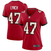 John Lynch Tampa Bay Buccaneers Women's Game Retired Player Jersey Red | Nike for Sale