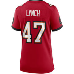 John Lynch Tampa Bay Buccaneers Women's Game Retired Player Jersey Red | Nike for Sale