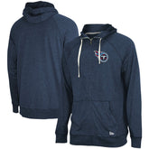 Tennessee Titans New Era In Season Hoodie Full-Zip Jacket Heathered Navy | NFL