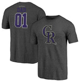 Colorado Rockies Father's Day Greatest Dad Tri-Blend T-Shirt - MLB