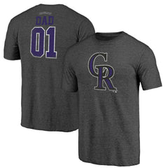 Colorado Rockies Father's Day Greatest Dad Tri-Blend T-Shirt - MLB