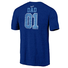 Kansas City Royals Father's Day Greatest Dad Tri-Blend T-Shirt - MLB