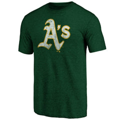 Athletics Father's Day Greatest Dad Tri-Blend T-Shirt - MLB