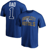 Kansas City Royals Father's Day #1 Dad T-Shirt - MLB