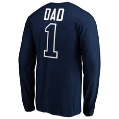 Boston Red Sox Father's Day #1 Dad Long Sleeve T-Shirt - MLB