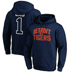 Detroit Tigers Father's Day #1 Dad Pullover Hoodie - MLB