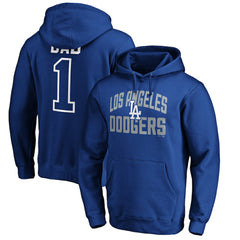 Los Angeles Dodgers Father's Day #1 Dad Pullover Hoodie - MLB