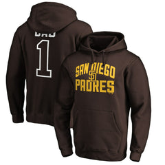 San Diego Padres Father's Day #1 Dad Pullover Hoodie - MLB