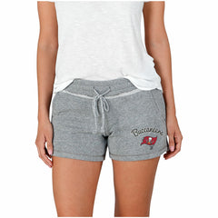 Tampa Bay Buccaneers Concepts Sport Women's Mainstream Terry Shorts Gray | NFL