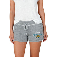 Jacksonville Jaguars Concepts Sport Women's Mainstream Terry Shorts Gray | NFL