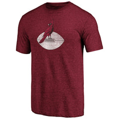 Arizona Cardinals #1 Dad Team Logo T-Shirt Cardinal | NFL