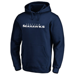 Seattle Seahawks #1 Dad Pullover Hoodie Navy | NFL