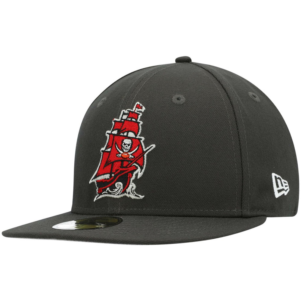 Tampa Bay Buccaneers New Era Omaha 59FIFTY Fitted Hat Pewter | NFL