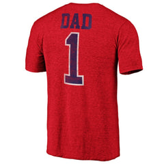Montreal Canadiens Greatest Dad Tri-Blend T-Shirt - Red - NHL