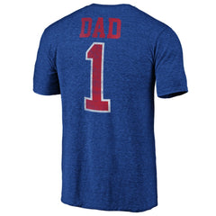 New York Rangers Greatest Dad Tri-Blend T-Shirt - Blue - NHL