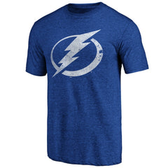 Tampa Bay Lightning Greatest Dad Tri-Blend T-Shirt - Blue - NHL