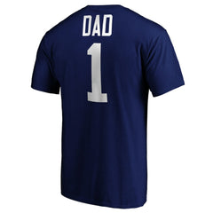 Toronto Maple Leafs #1 Dad T-Shirt - Blue - NHL