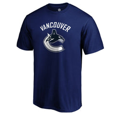 Vancouver Canucks #1 Dad T-Shirt - Blue - NHL