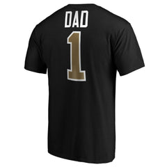 Vegas Golden Knights #1 Dad T-Shirt - Black - NHL