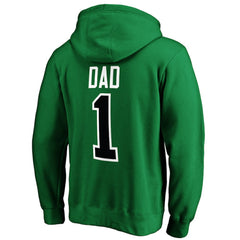 Dallas Stars #1 Dad Pullover Hoodie - Kelly Green - NHL