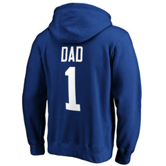 St. Louis Blues #1 Dad Pullover Hoodie - Blue - NHL