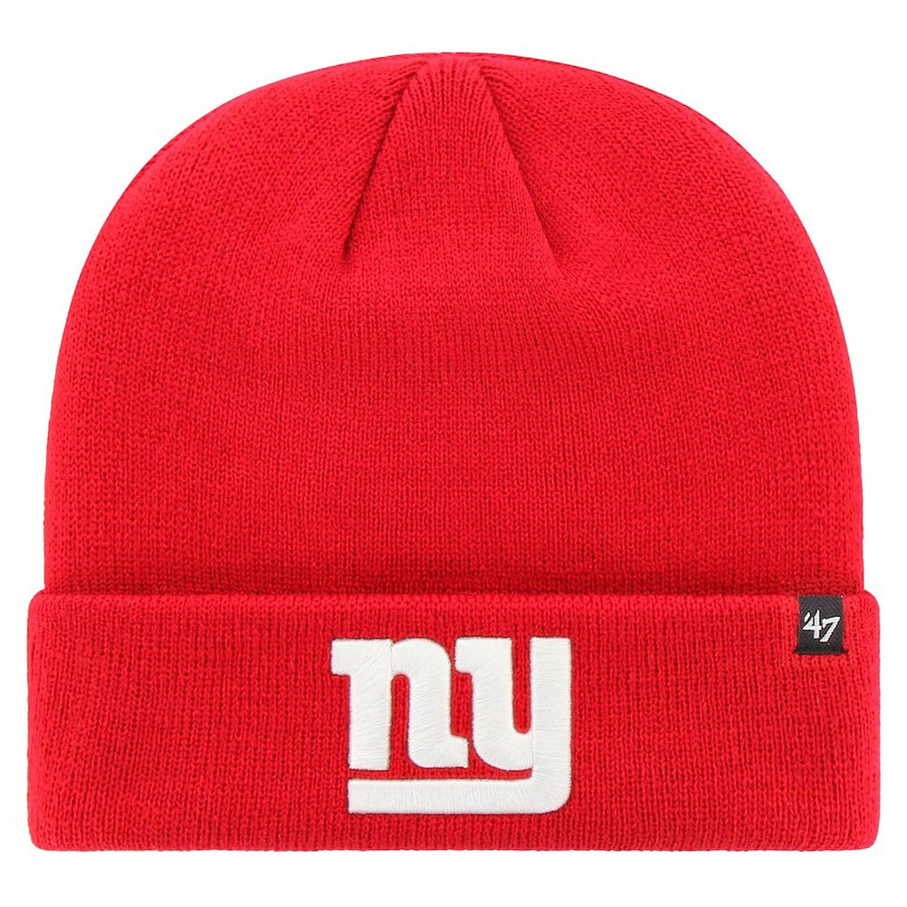 New York Giants '47 Secondary Basic Cuffed Knit Hat Red | 47 brand