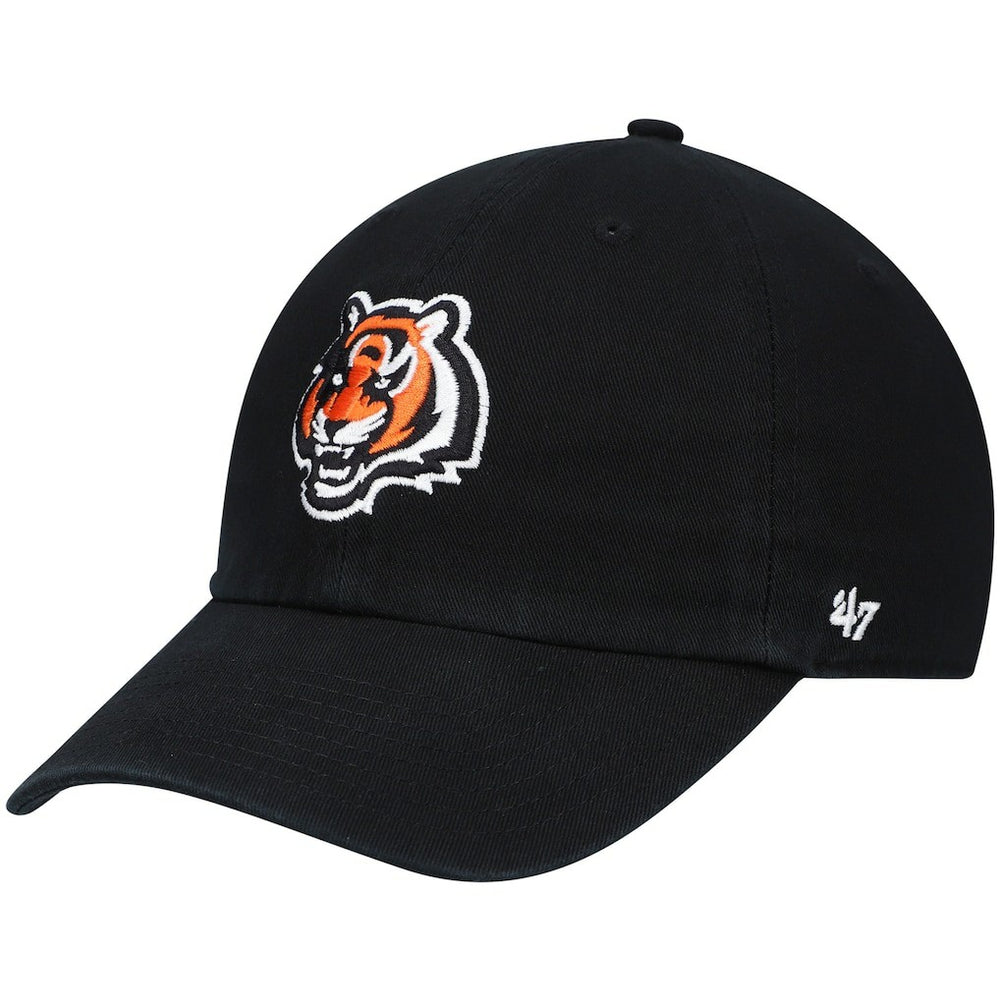 Cincinnati Bengals '47 Clean Up Alternate Adjustable Hat Black | 47 brand