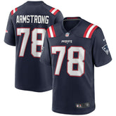 Bruce Armstrong New England Patriots Game Retired Player Jersey Navy | Nike for Sale