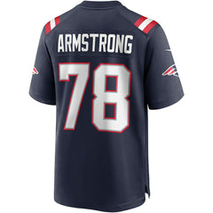 Bruce Armstrong New England Patriots Game Retired Player Jersey Navy | Nike for Sale