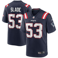 Chris Slade New England Patriots Game Retired Player Jersey Navy | Nike for Sale