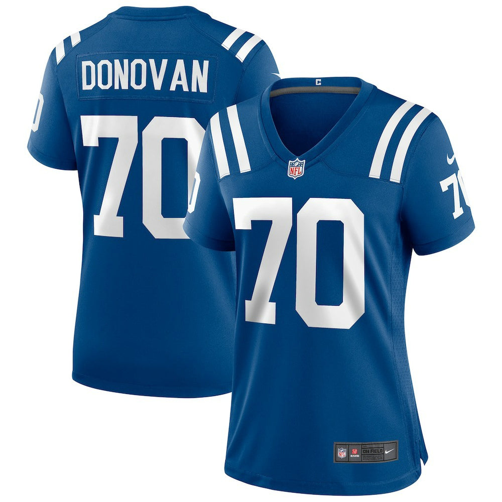 Art Donovan Indianapolis Colts Women's Game Retired Player Jersey Royal | Nike for Sale