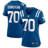 Art Donovan Indianapolis Colts Women's Game Retired Player Jersey Royal | Nike for Sale