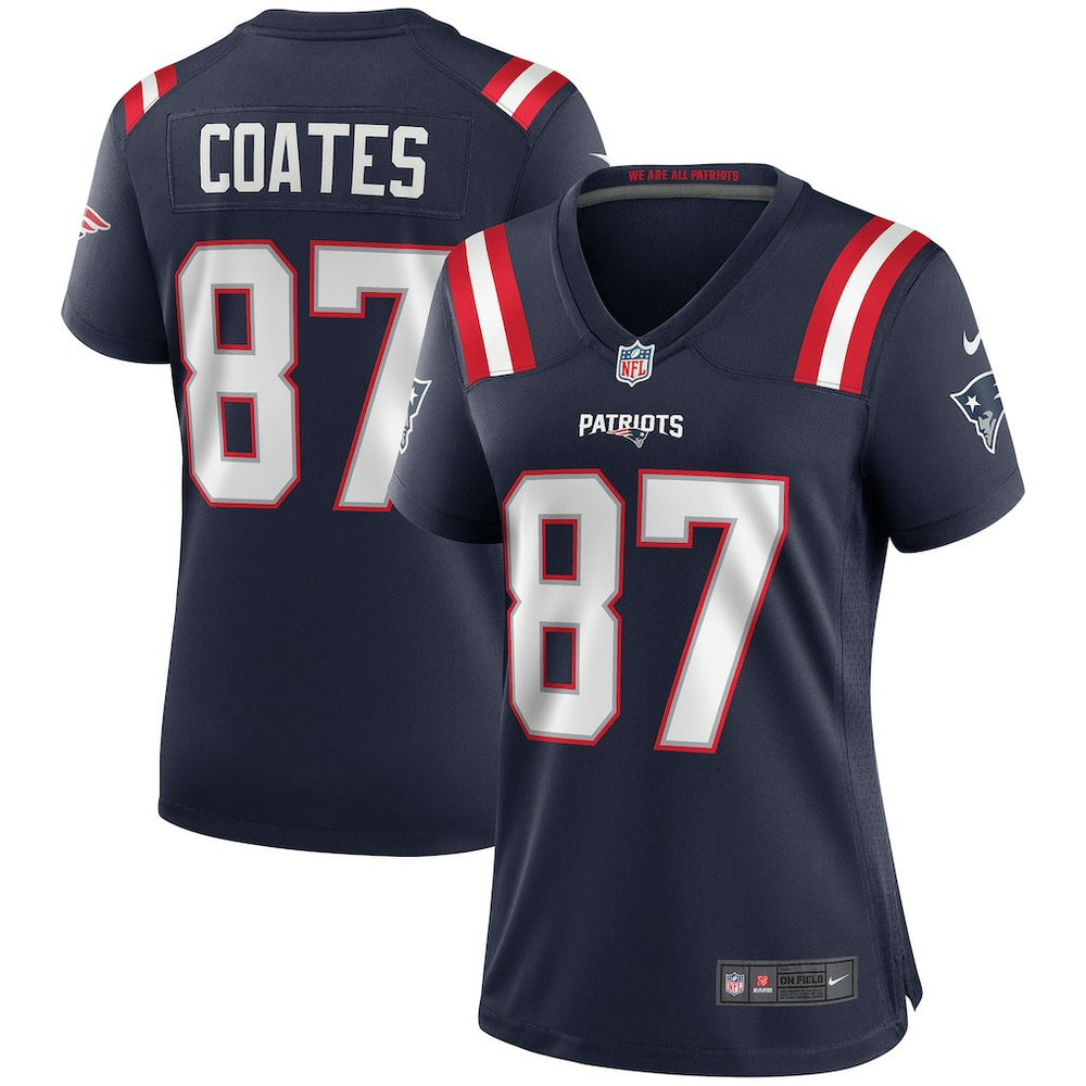 Ben Coates New England Patriots Women's Game Retired Player Jersey Navy | Nike for Sale