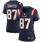 Ben Coates New England Patriots Women's Game Retired Player Jersey Navy | Nike for Sale