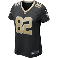 Bob Pollard New Orleans Saints Women's Game Retired Player Jersey Black | Nike for Sale