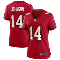 Brad Johnson Tampa Bay Buccaneers Women's Game Retired Player Jersey Red | Nike for Sale