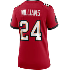 Cadillac Williams Tampa Bay Buccaneers Women's Game Retired Player Jersey Red | Nike for Sale